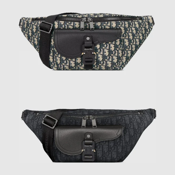 디올 Saddle 벨트백 1ADBO